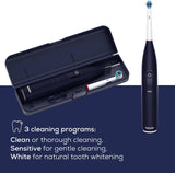 Beurer TB50 Electric Brush, 3 Cleaning Programs for Dental Care, Oscillating-Pulsating Cleaning Technology to Remove Plaque, Built-in Pressure Sensor, Rechargeable Battery