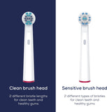 Beurer TB50 Electric Brush, 3 Cleaning Programs for Dental Care, Oscillating-Pulsating Cleaning Technology to Remove Plaque, Built-in Pressure Sensor, Rechargeable Battery
