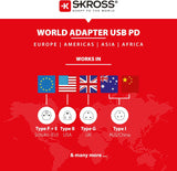 Skross 1302473 Pro Light Usb Ac30W Pd World