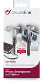Cellularline Tangle Proof Aux Cable 100Cm Auxmusick