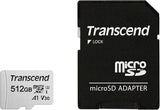 Transcend TS512GUSD300S-A,512GB microSD w/ adapter UHS-I U3 A1