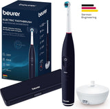 Beurer TB50 Electric Brush, 3 Cleaning Programs for Dental Care, Oscillating-Pulsating Cleaning Technology to Remove Plaque, Built-in Pressure Sensor, Rechargeable Battery