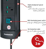 BRENNENSTUHL 1156057135 EXTENSION 5W GREY 3MTR