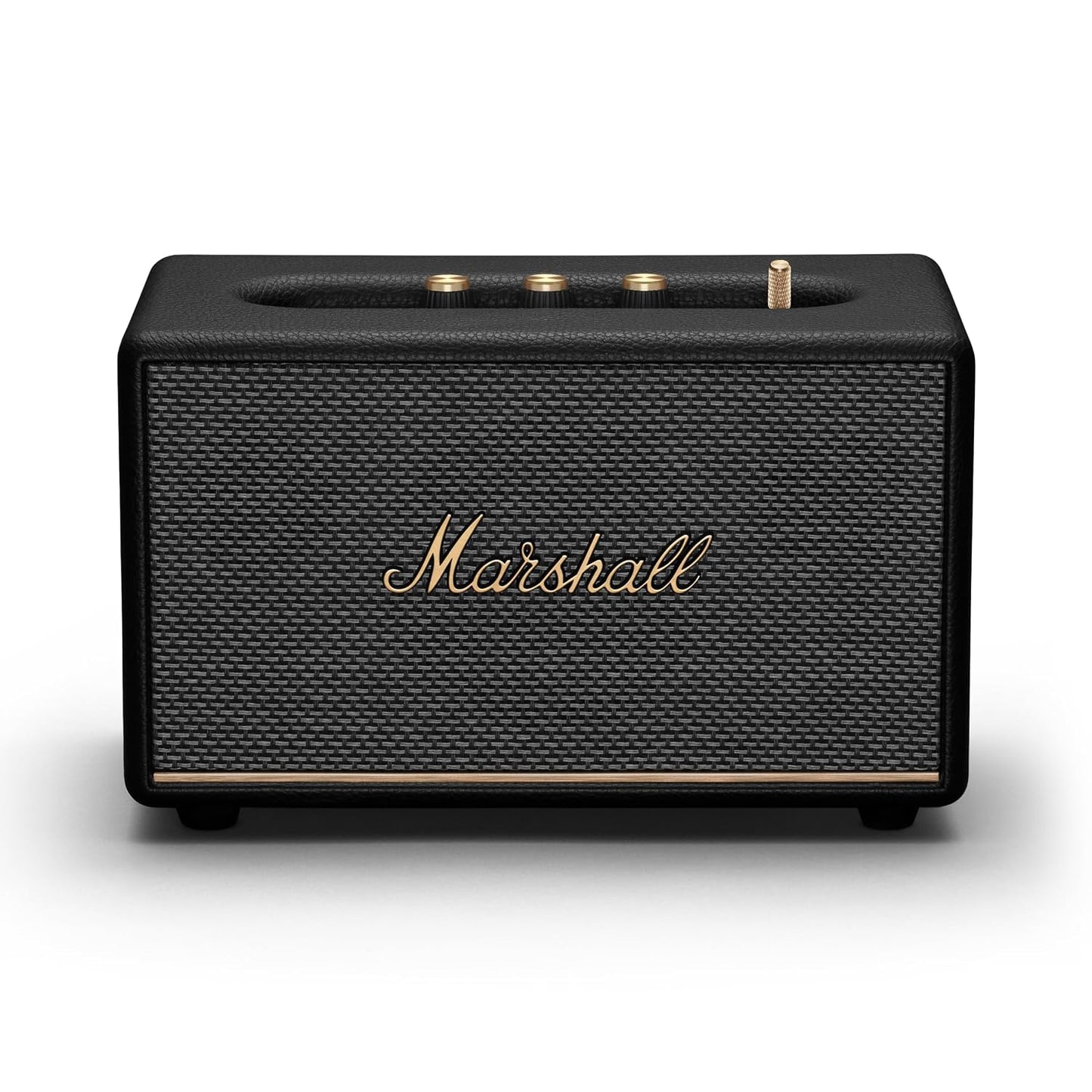 Marshall Acton III Bluetooth Home Speaker - Loud Stereo Sound with Bass and Treble Controls | Plug-in Powered | 3.5mm Aux Input