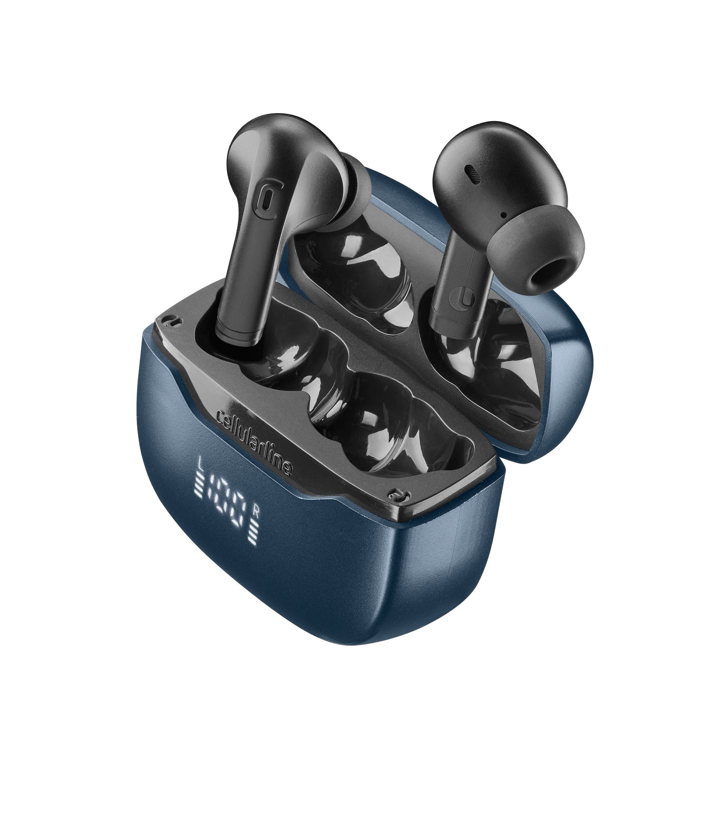 Cellularline BT Earphones Key Pro TWS ENC Black Btkeyprotwsk