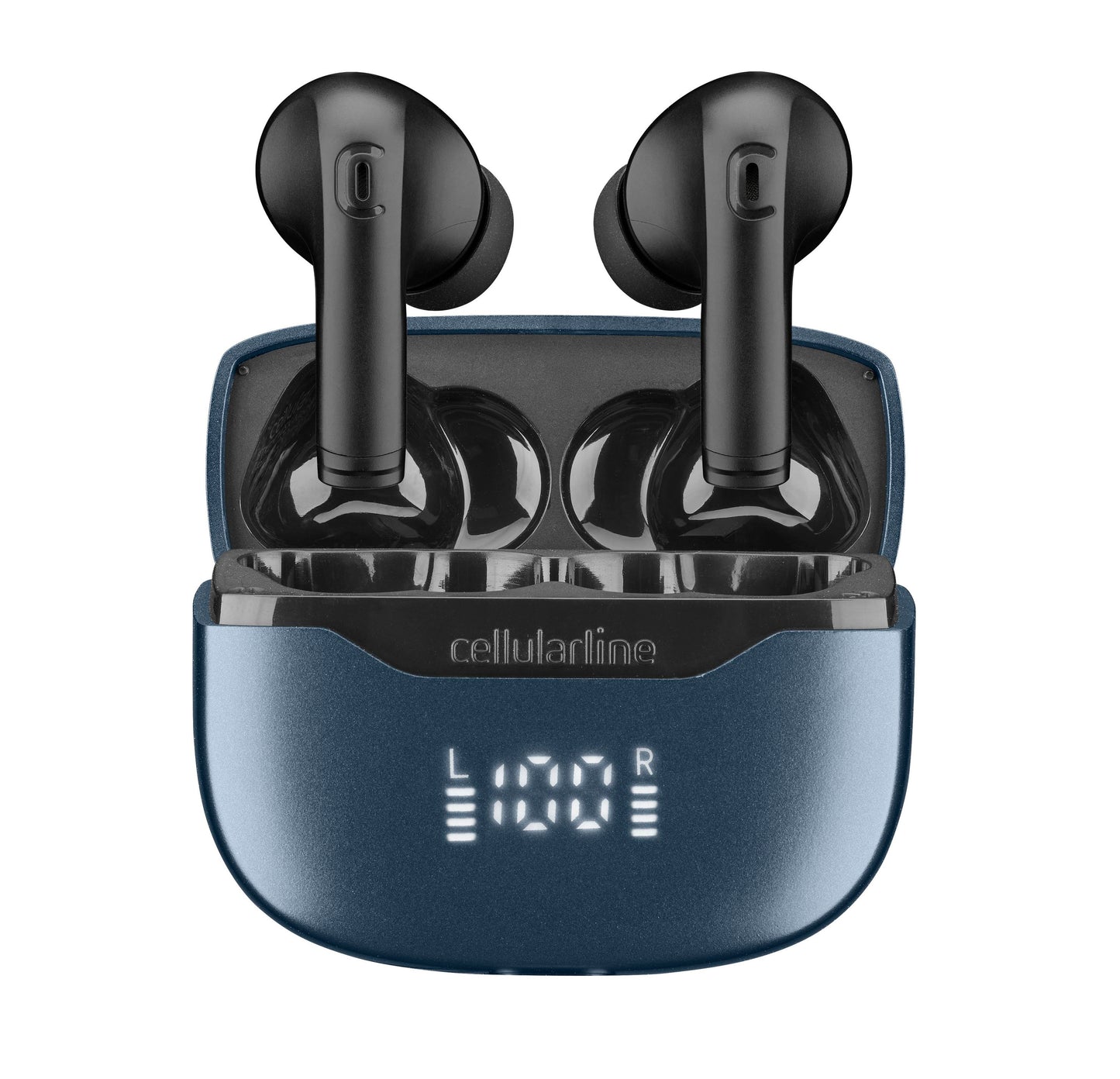 Cellularline BT Earphones Key Pro TWS ENC Black Btkeyprotwsk
