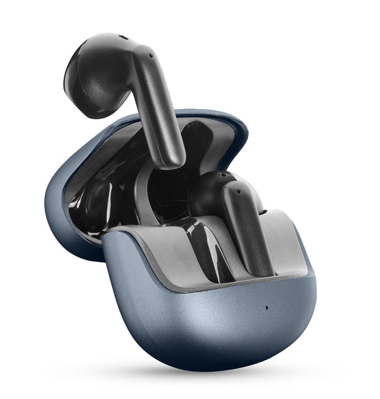 Cellularline BT Earphones TWS Enc Pure ENC Black Btpuretwsk