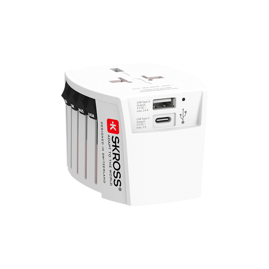 Skross 1302962 Muv Usb (Ac): Multiadapters With Usb