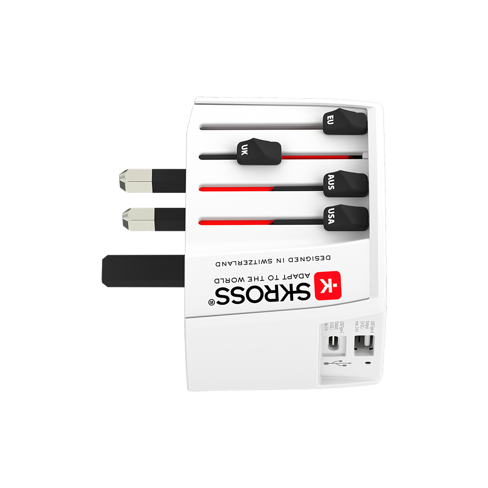 Skross 1302962 Muv Usb (Ac): Multiadapters With Usb