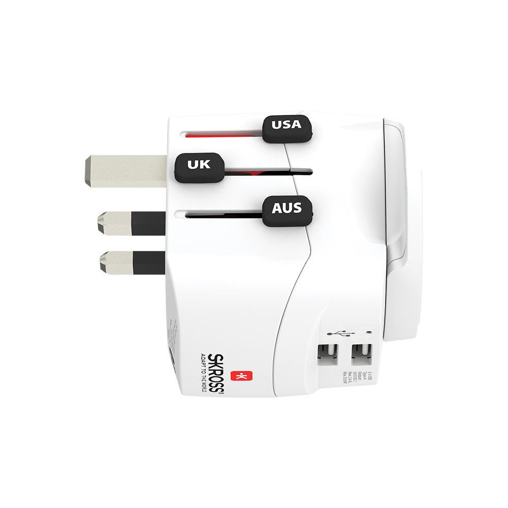 Skross 1302470 Pro Light Usbworld(2Xa)Multiadaptersusb