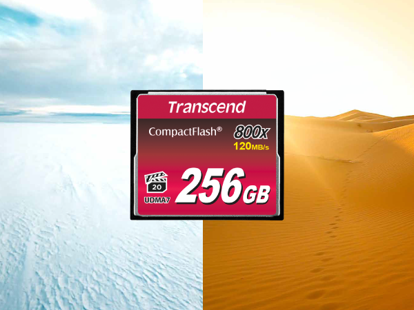 Transcend TS128GCF800, 128GB, CF Card, MLC,R:120MB/s