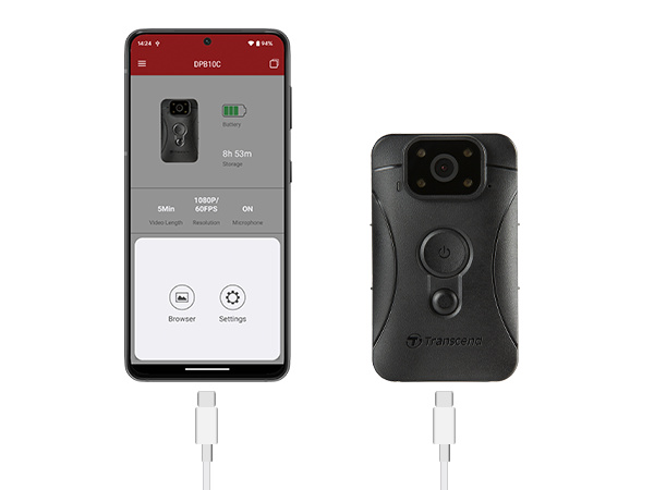 Transcend TS32GDPB10B, 32GB,Body Cam,DrivePro Body 10B,Sony Sensor
