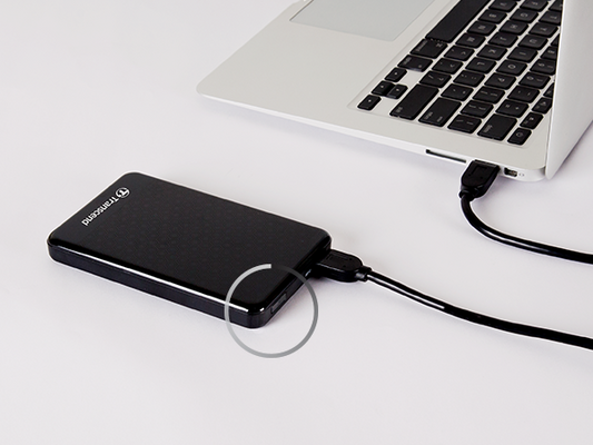 Transcend TS2TSJ25A3K, 2TB, 2.5" Portable HDD,StoreJet A3, Black