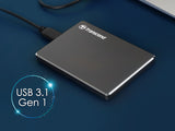 Transcend TS2TSJ25C3N ,2TB, 2.5" Portable HDD, StoreJet C3N, Aluminum alloy