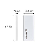 Transcend TS1TESD260C, 1TB, External SSD,ESD260C,USB 3.1 Gen2,TypeC
