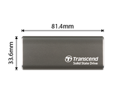 Transcend TS1TESD265C ,1TB,External SSD,ESD265C,USB 10Gbps,Type C