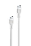 Cellularline USB-C To USB-C Cable 2M White Usbdatacusbc2C2Mw