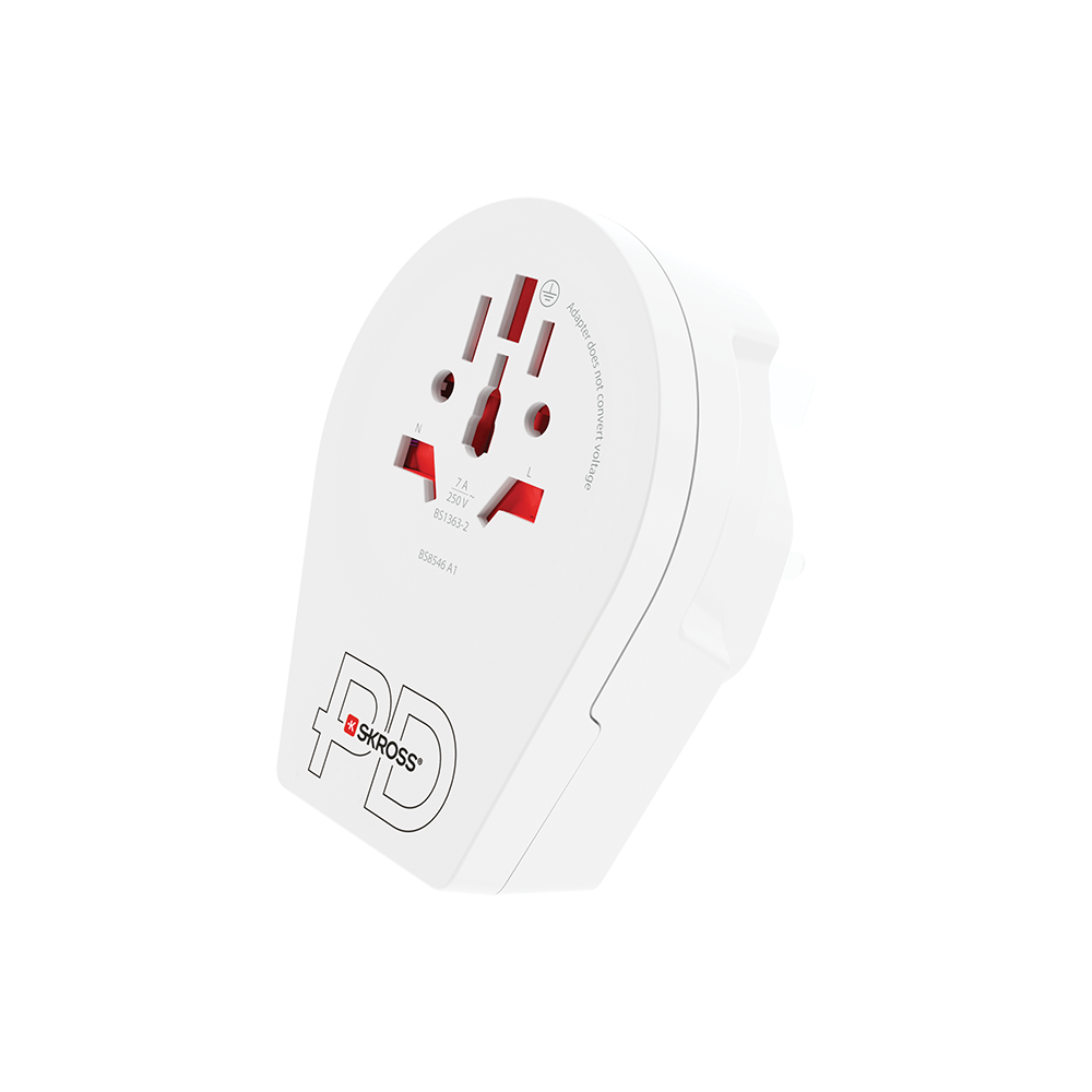 Skross 1500291 World To Uk Usb C20Pd