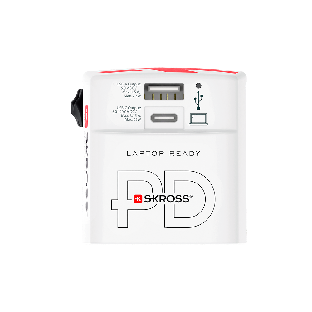 Skross 1302333 World Usb Charger Ac65Pd