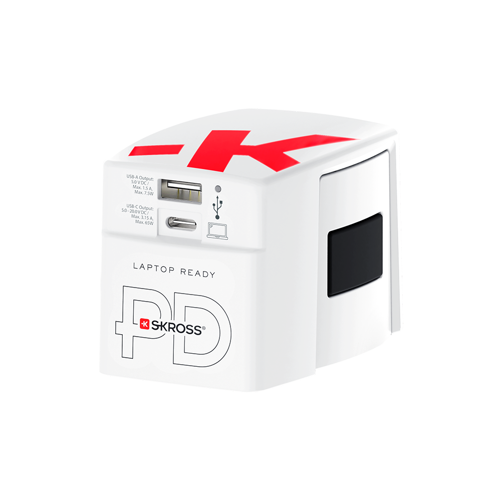 Skross 1302333 World Usb Charger Ac65Pd