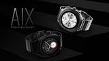 HiFuture AIX Amoled Stainless Steel wireless Calling Smartwatch -  Black