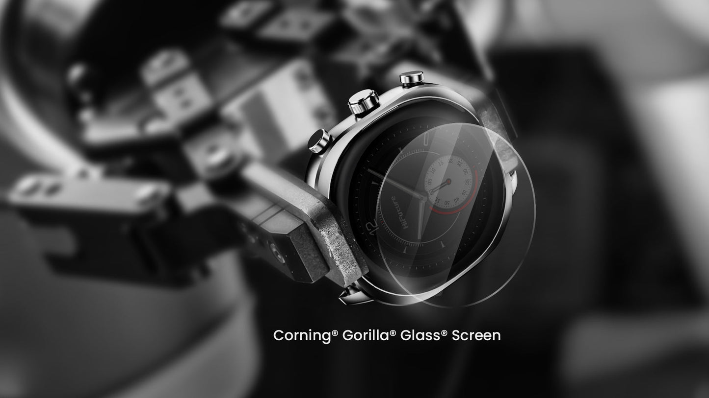 HiFuture AIX Amoled Stainless Steel wireless Calling Smartwatch -  Black