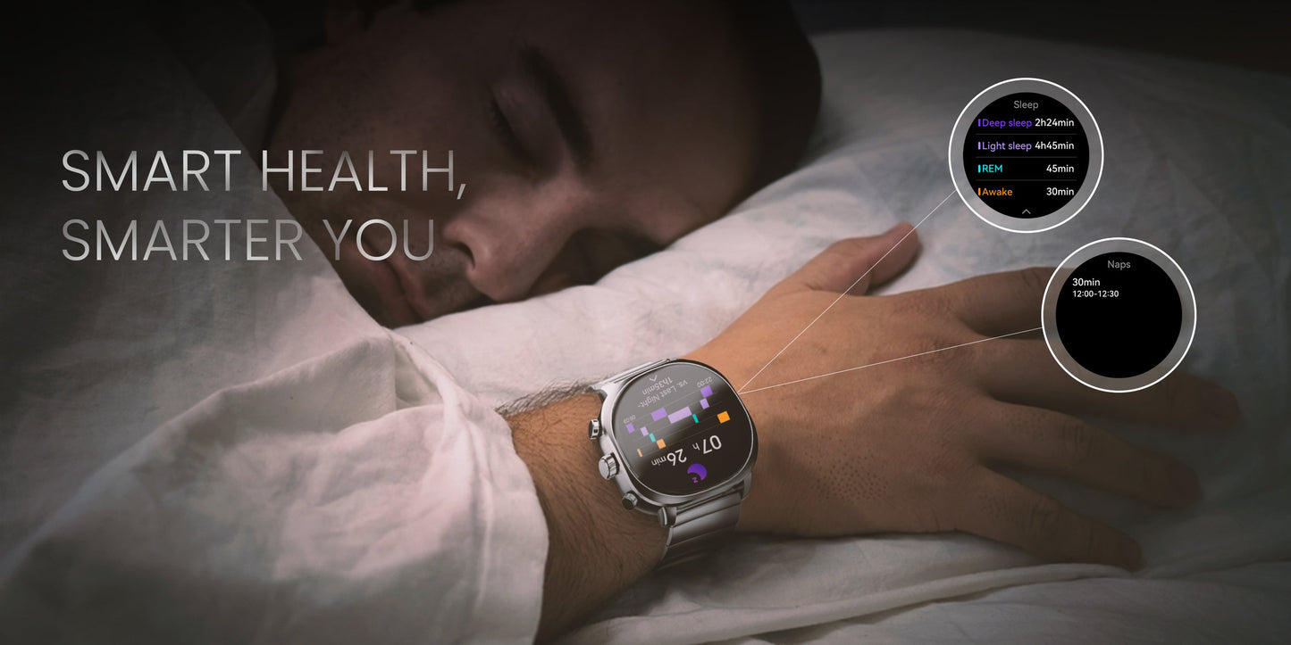HiFuture AIX Amoled Stainless Steel wireless Calling Smartwatch -  Black