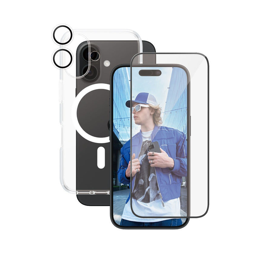 Panzerglass® B1337+2861+1285 Flagship 3-In-1 Bundle Iphone 16