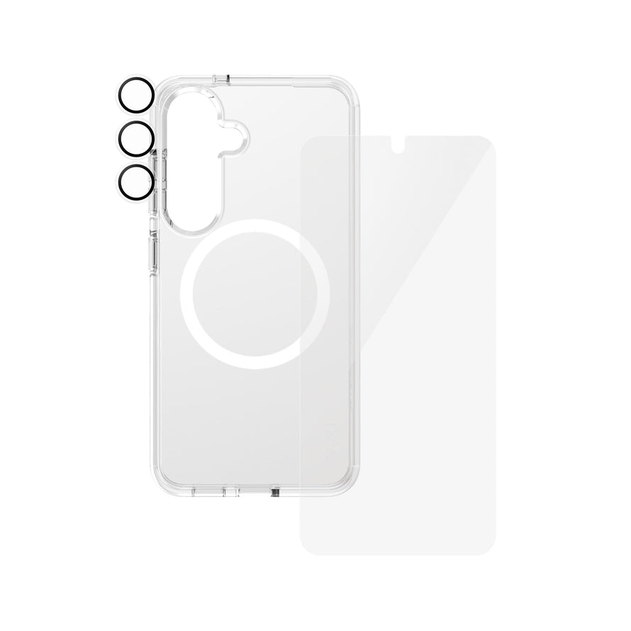 PanzerGlass® | CARE™ by PanzerGlass® 3-in-1 Bundle Samsung Galaxy S25