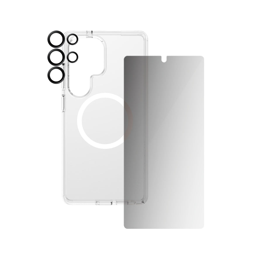 Panzerglass® Crrfuwqg38488 Flagship Case Transparent Urban Combat W. White Qi Compatible Samsung Galaxy S 2025 Ultra