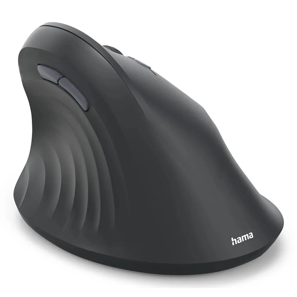 Hama 173088 “EWM-500R” Ergonomic Vertical Mouse,Radio,Optical,7 Buttons,black