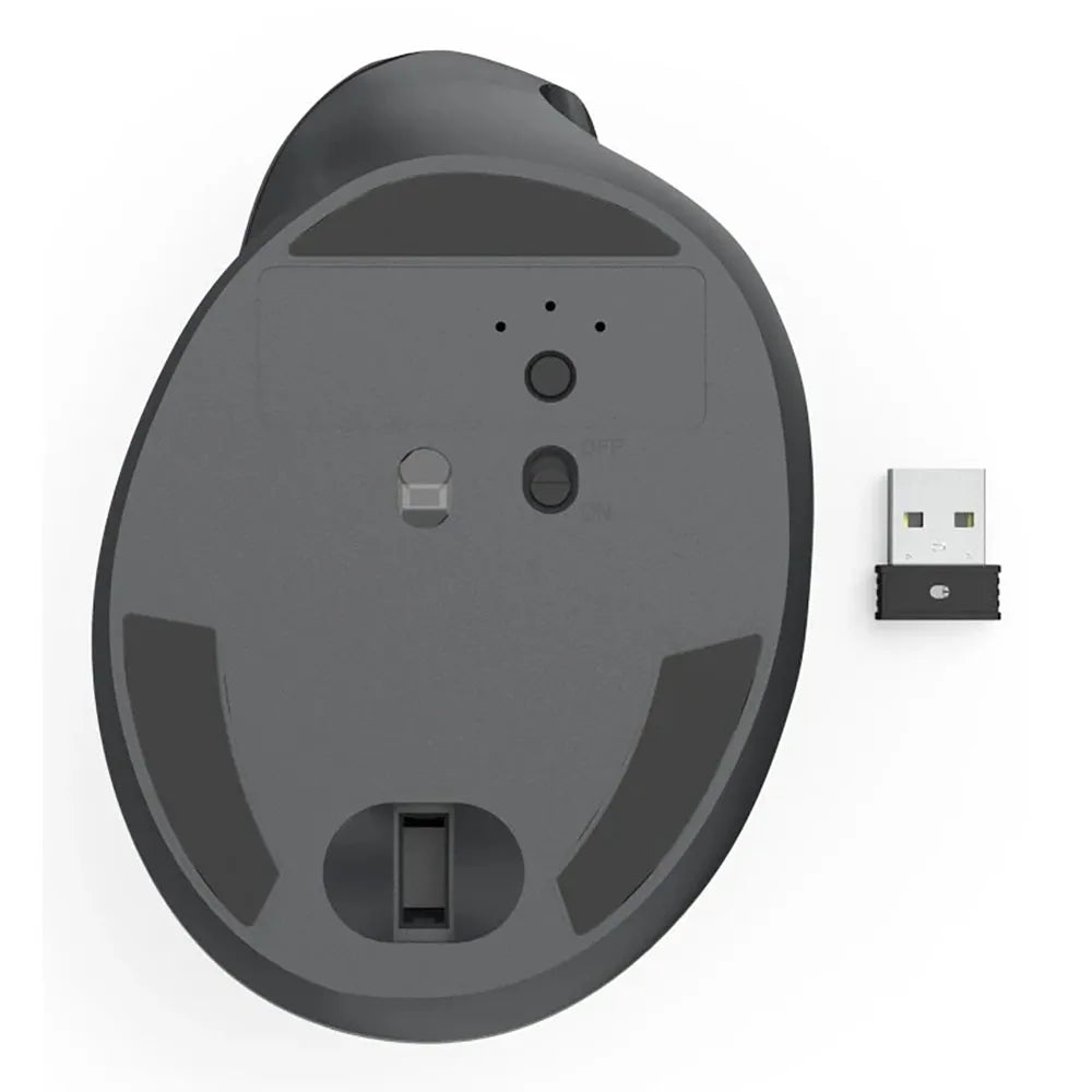 Hama 173088 “EWM-500R” Ergonomic Vertical Mouse,Radio,Optical,7 Buttons,black