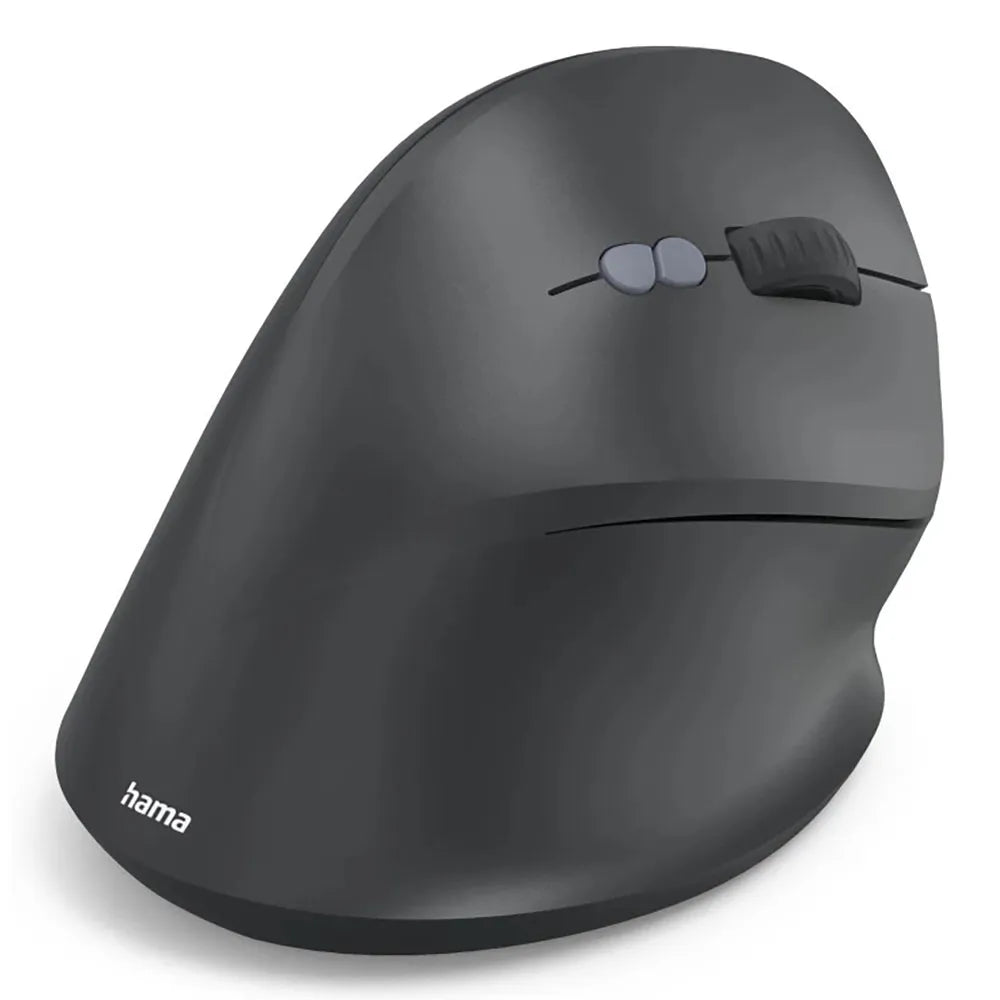 Hama 173088 “EWM-500R” Ergonomic Vertical Mouse,Radio,Optical,7 Buttons,black