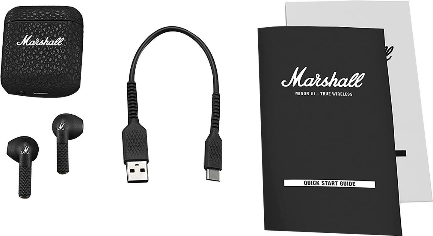 Marshall Minor III Bluetooth Truly Wireless in-Ear Earbuds with Mic