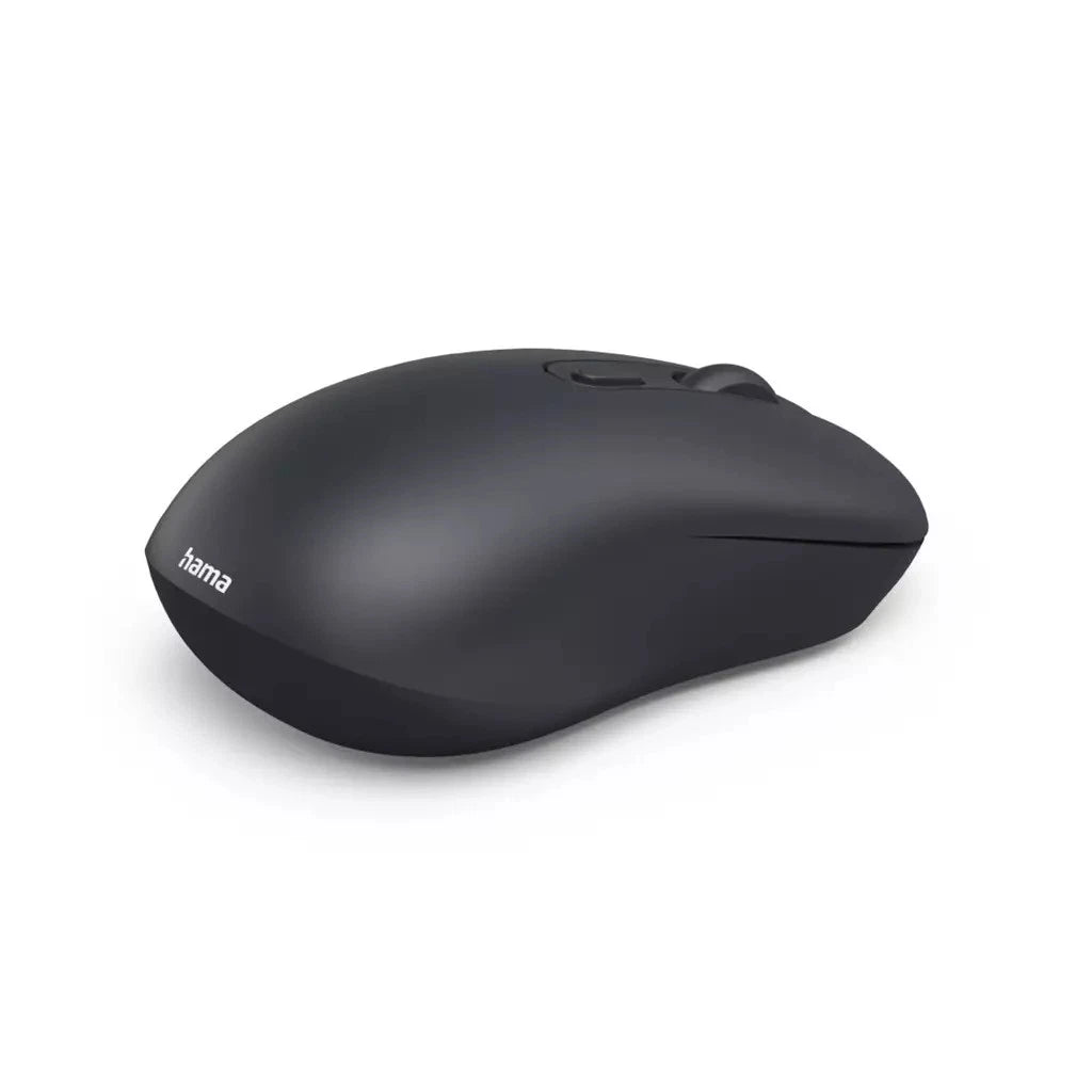Hama 173075 “WM-200” Mouse,Cordless,Optical,4 Buttons,W/O Click Noise,black
