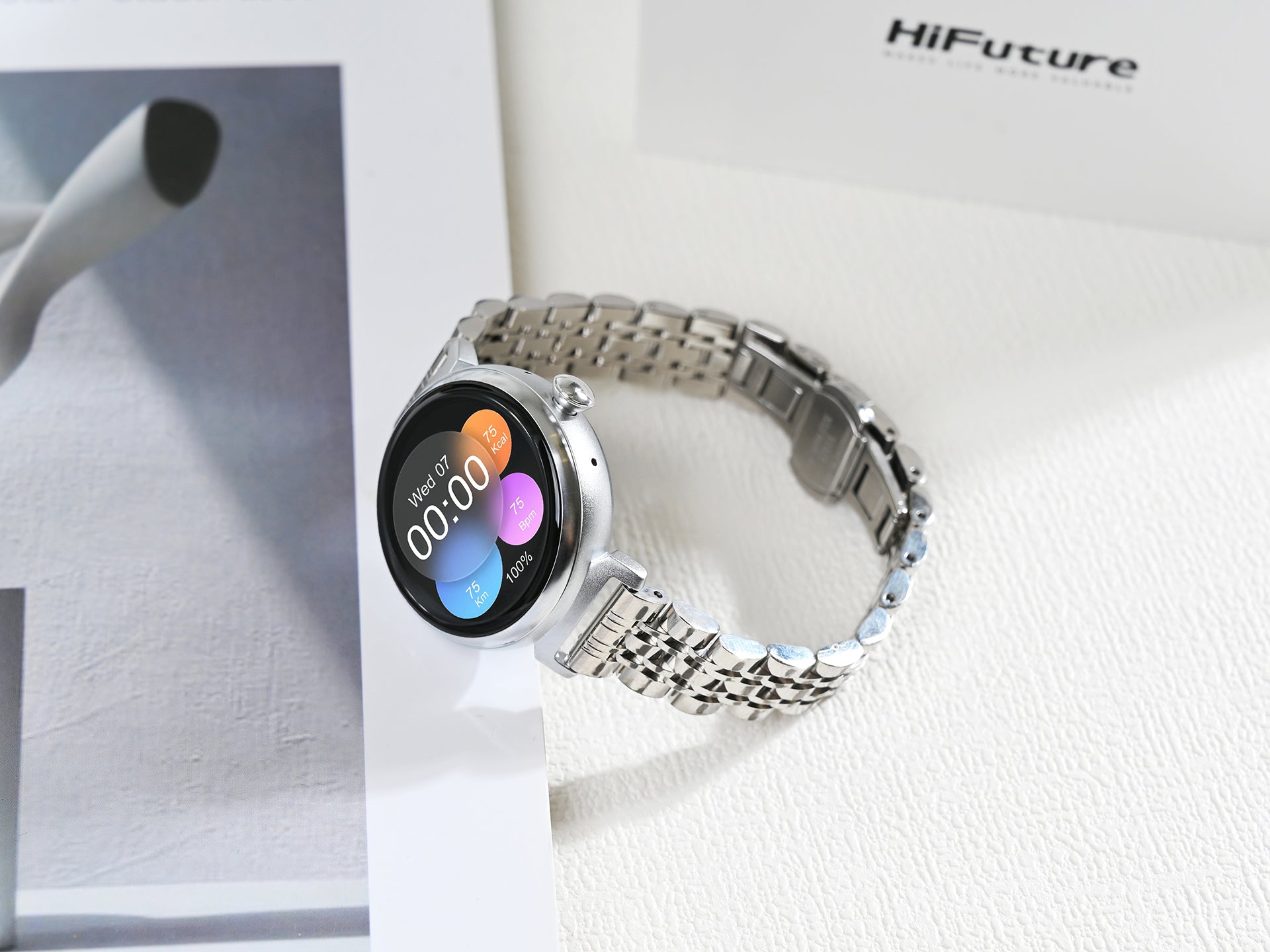 Hifuture Future Aura Female BT calling smart watch – Tecnaura