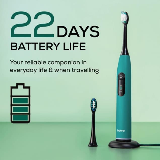 Beurer SC50-105.16 Electric Sonic Toothbrush Ocean Breeze