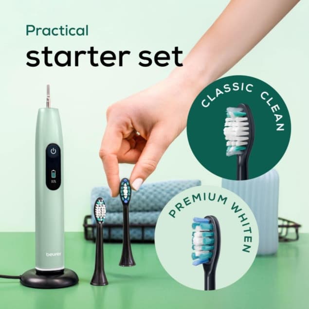 Beurer SC50-105.15 Electric Sonic Toothbrush Peppermint