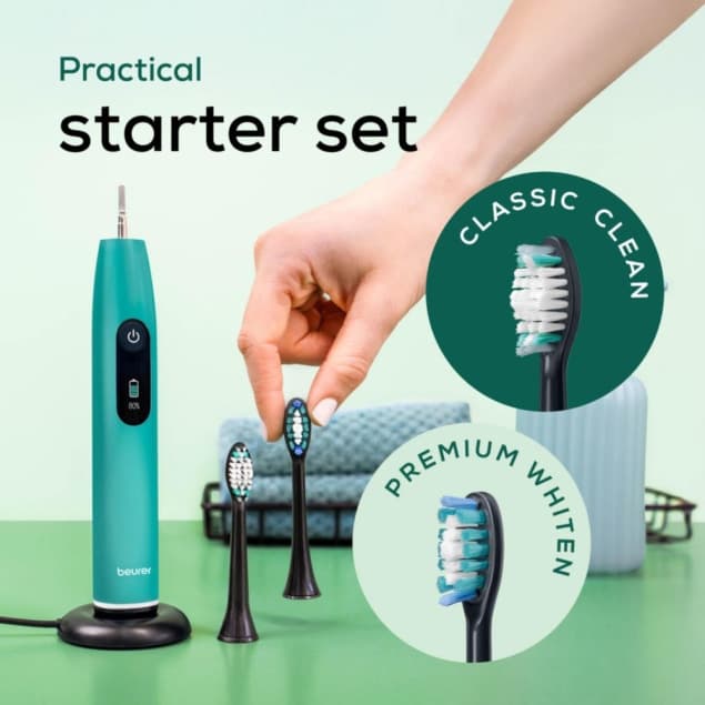 Beurer SC50-105.16 Electric Sonic Toothbrush Ocean Breeze