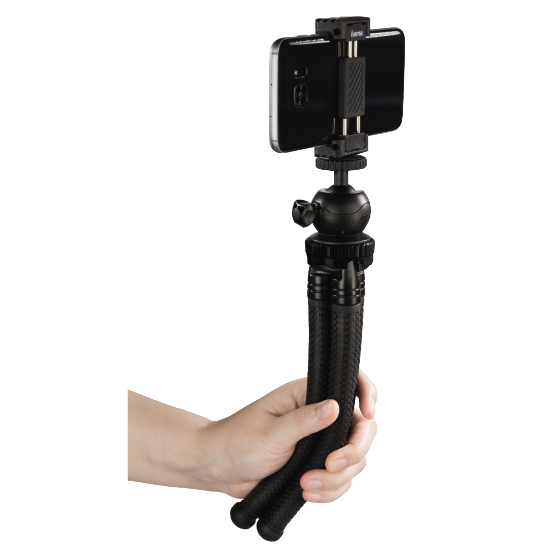 HAMA 4605 FlexPro for Smartphone, GoPro and photo cameras black, 27cm