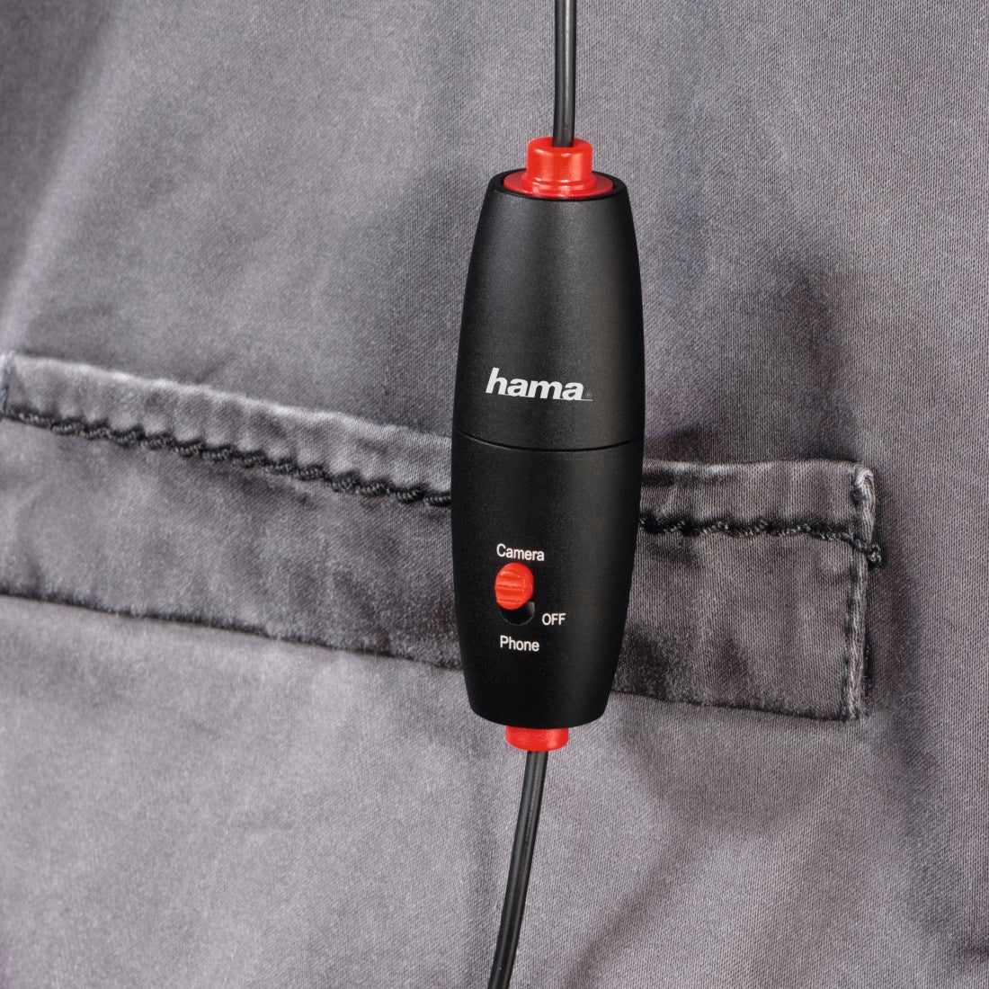 HAMA 4634 "SMART" LAVALIER MICROPHONE 6mtr long