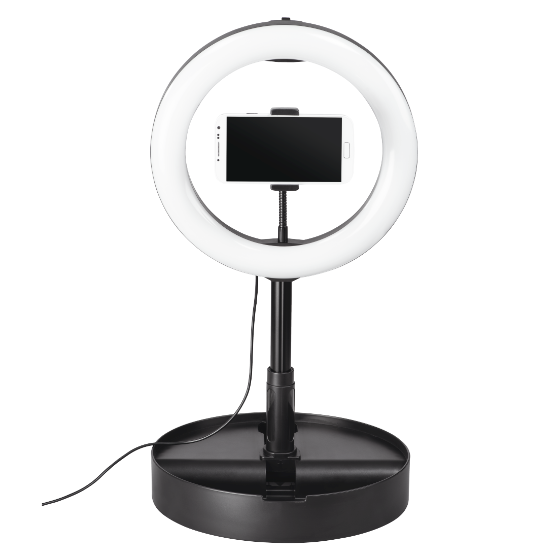 HAMA 4642 SPOTLIGHT102 LED RING LIGHT, FOLDABLE, 10.2"