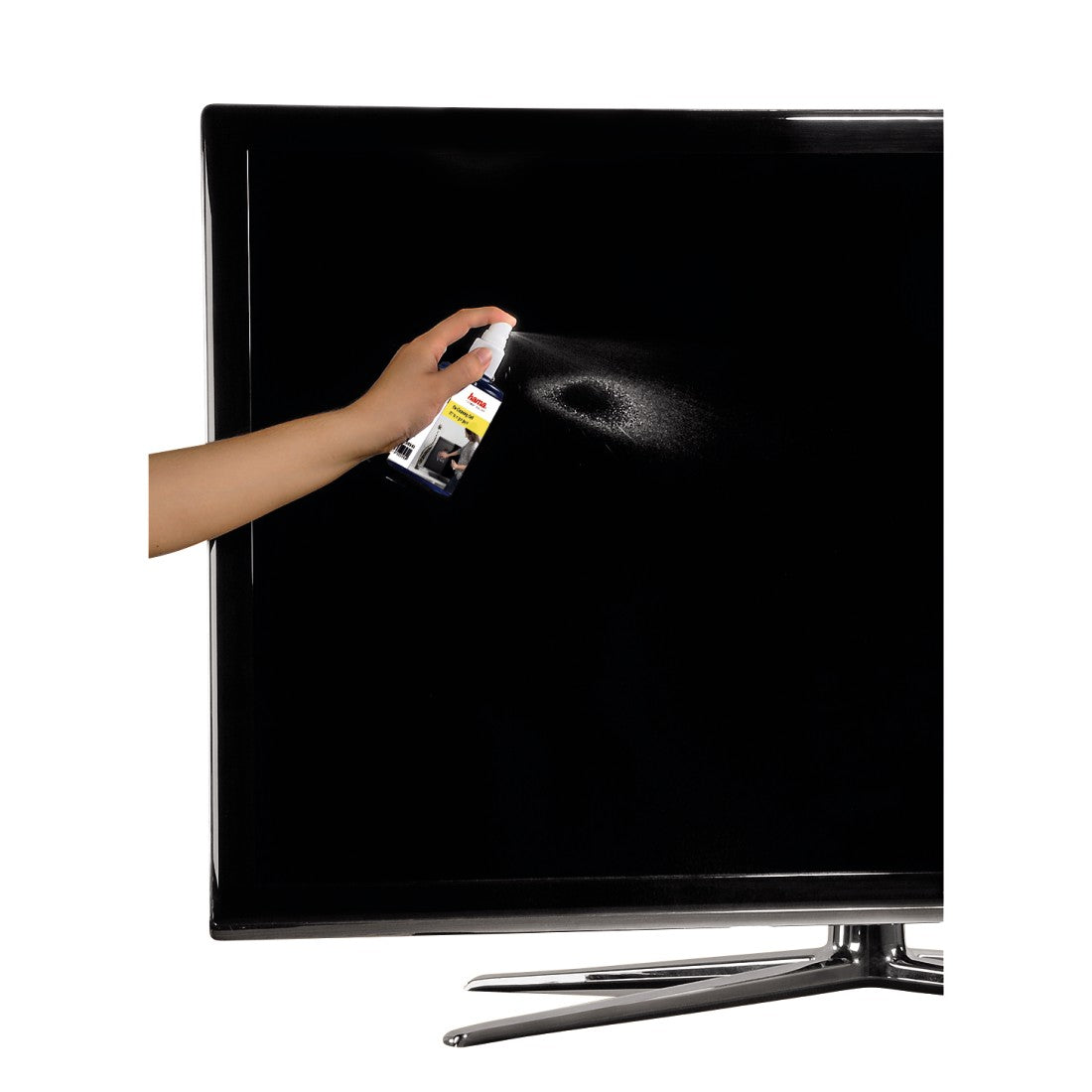 HAMA 49645 TV Cleaning Gel, 200 ml, cloth included