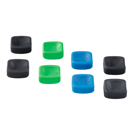 Hama 54471 "Square" Control Stick Attach. Kit, 8in1 f. PS4/Xbox One, black/green/blue