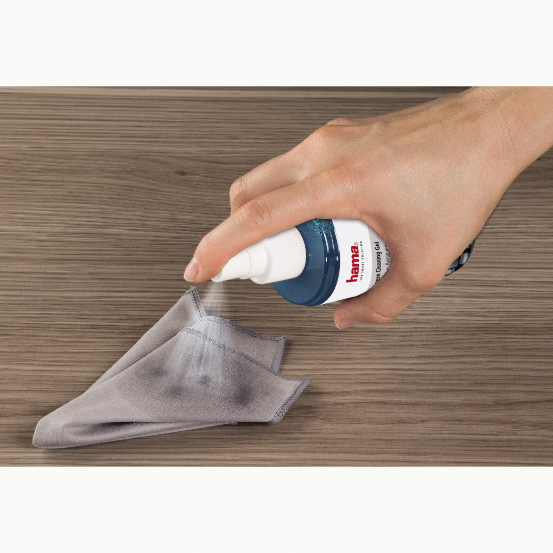 HAMA 78302 Screen Cleaning Gel, 200 ml, cloth included