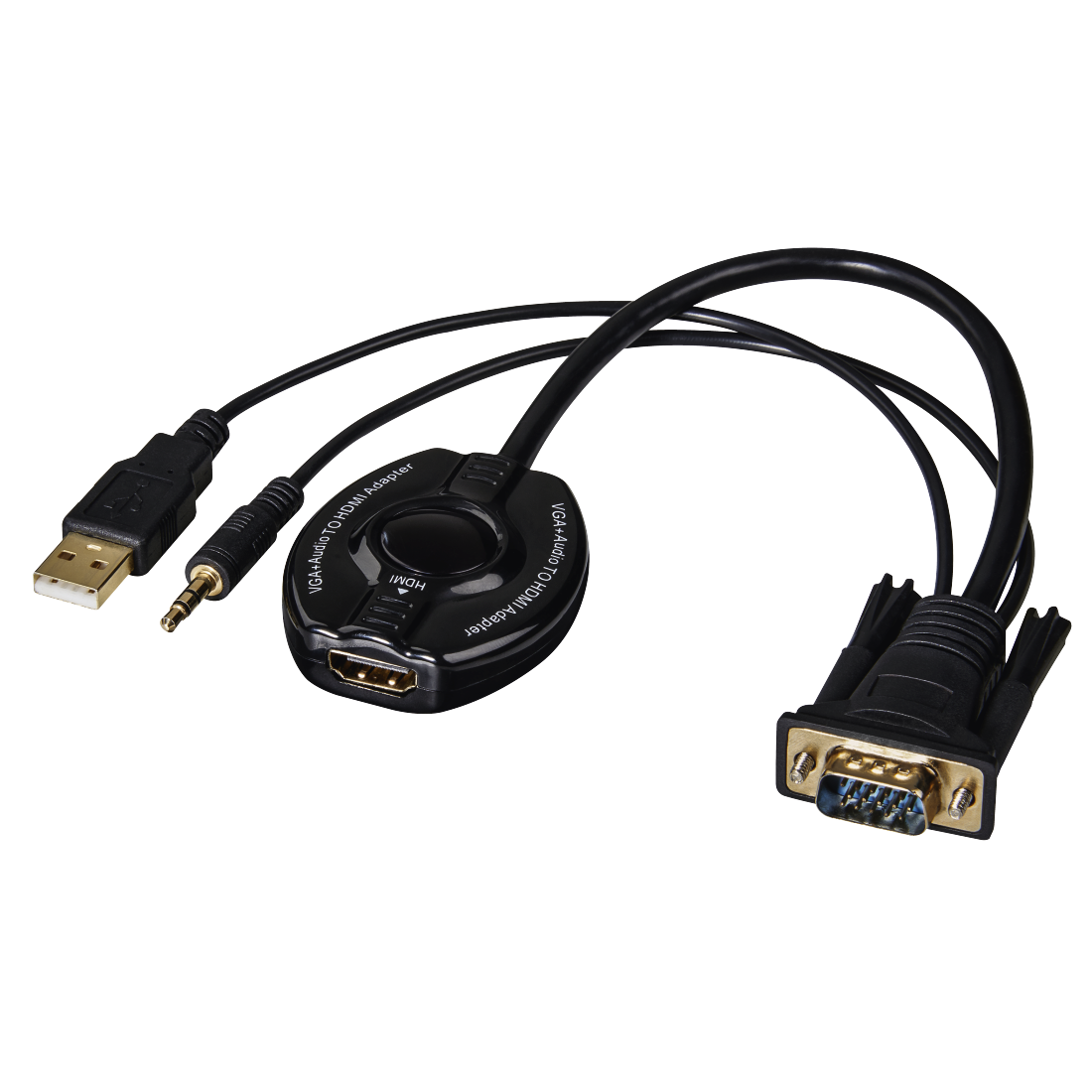 HAMA 83216 VGA with Audio Cable to HDMI™ Converter