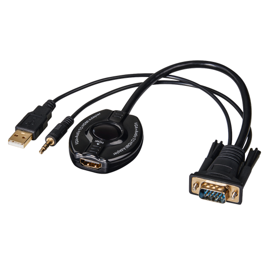 HAMA 83216 VGA with Audio Cable to HDMI™ Converter