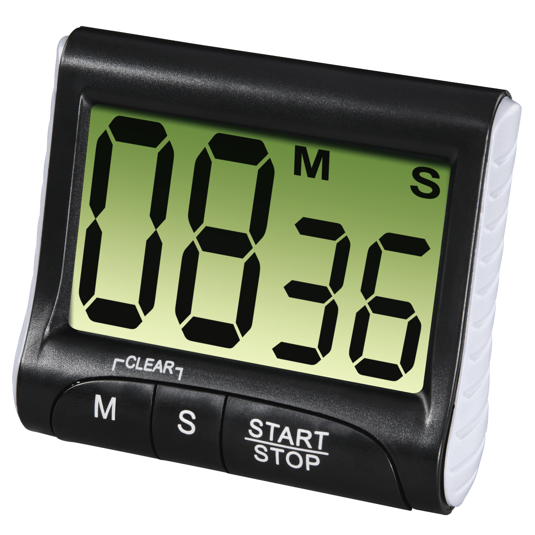 XAVAX 95304 "Countdown" Kitchen Timer, digital, black