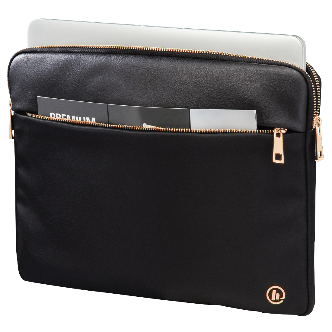 HAMA 101582 "Mission" Notebook Sleeve, up to 40 cm (15.6"), rose gold