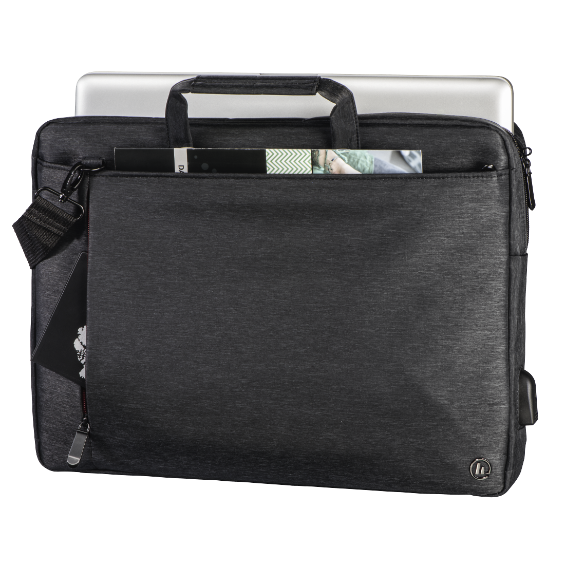 HAMA 101867 "Manchester" Notebook Bag, up to 34 cm (13.3"), black